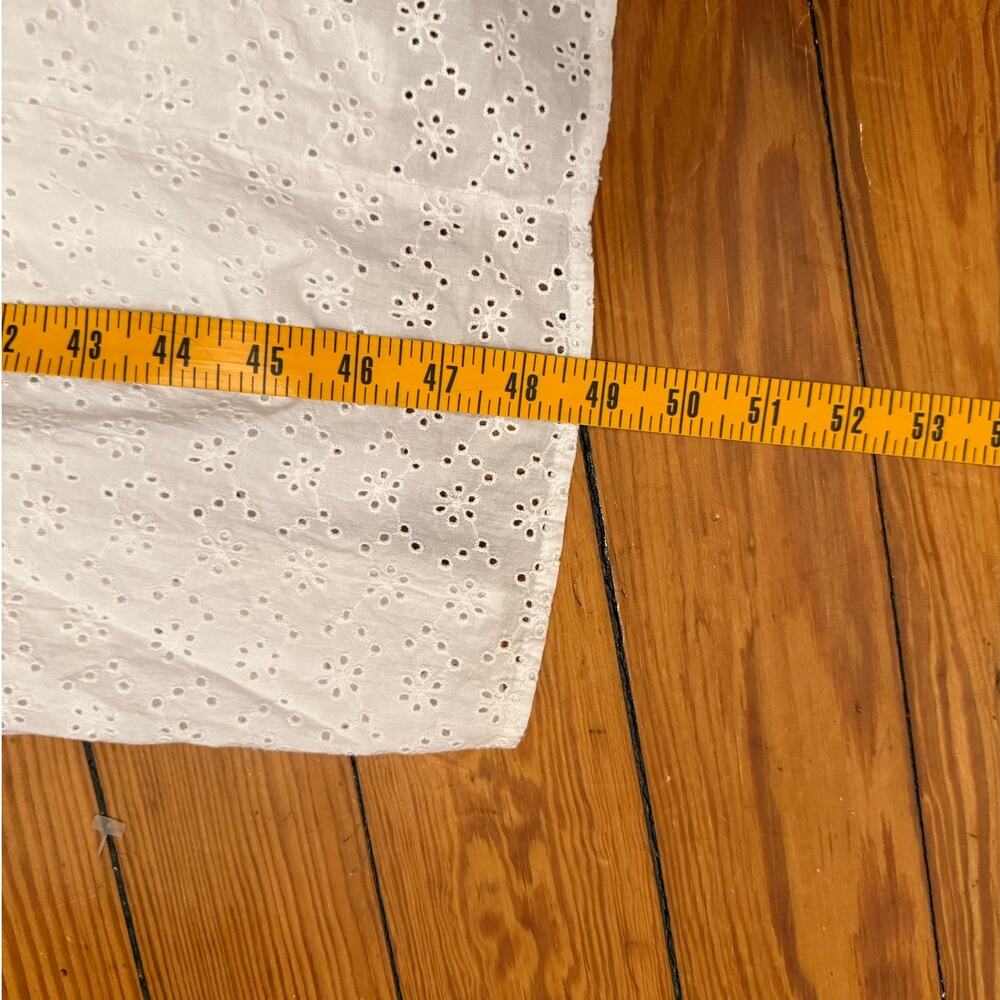 White cotton tiered sundress- Size M, The Drop - Picture 7 of 8